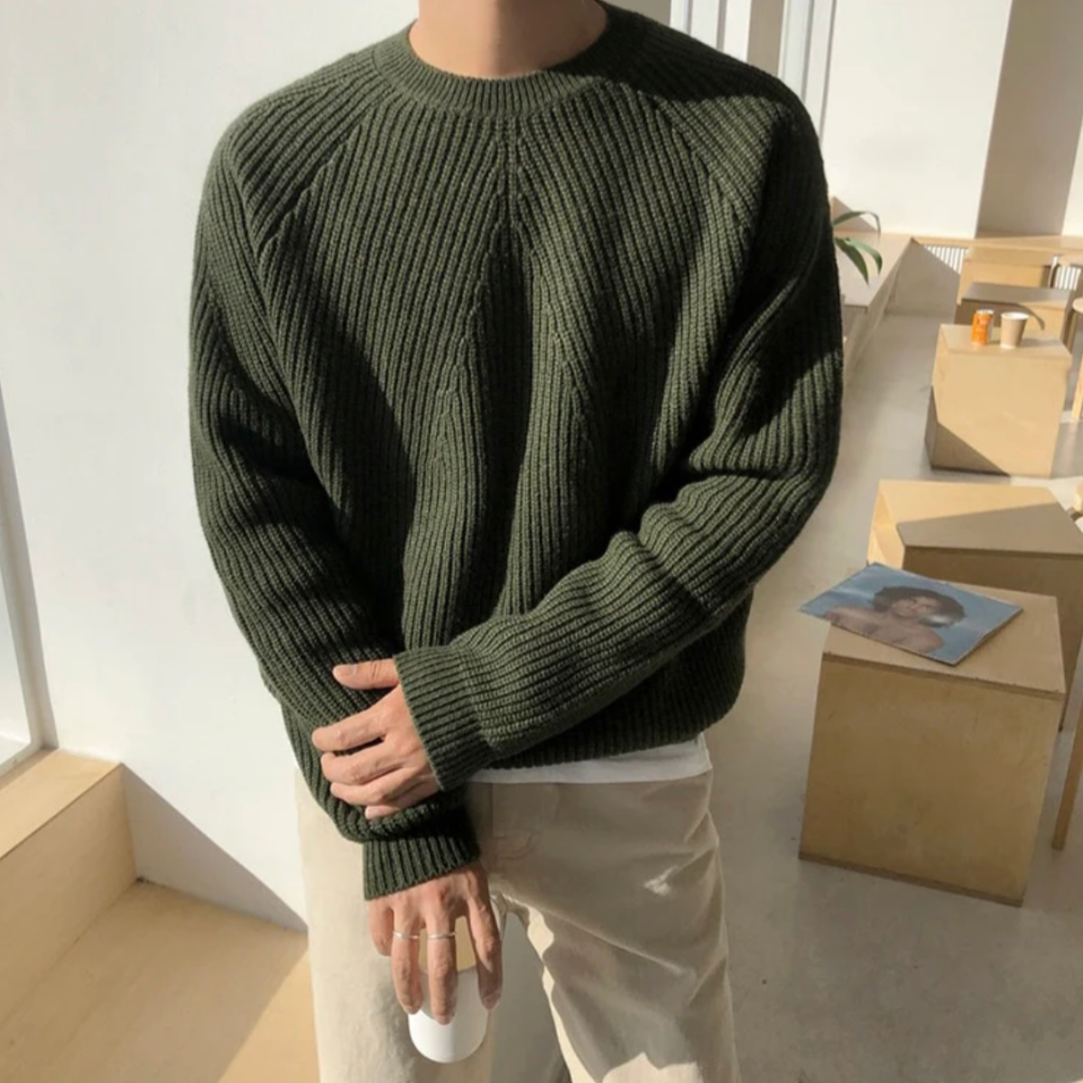 TF ~ TEXTURED SWEATER