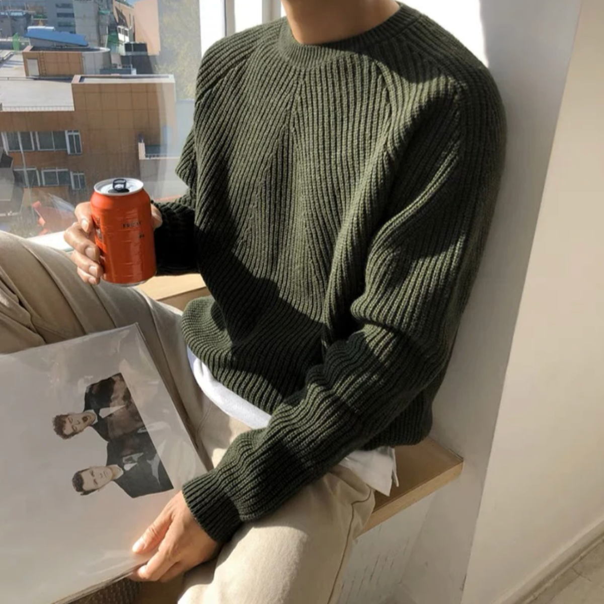 TF ~ TEXTURED SWEATER